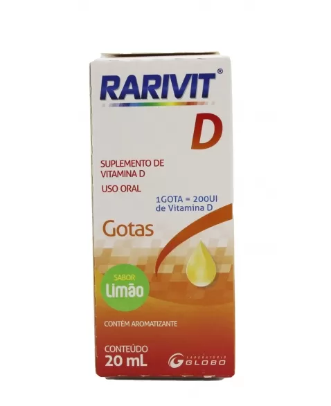 RARIVIT-D LIMAO 20ML