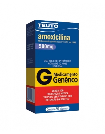 AMOXICILINA 500MG C/30CAPS (50)