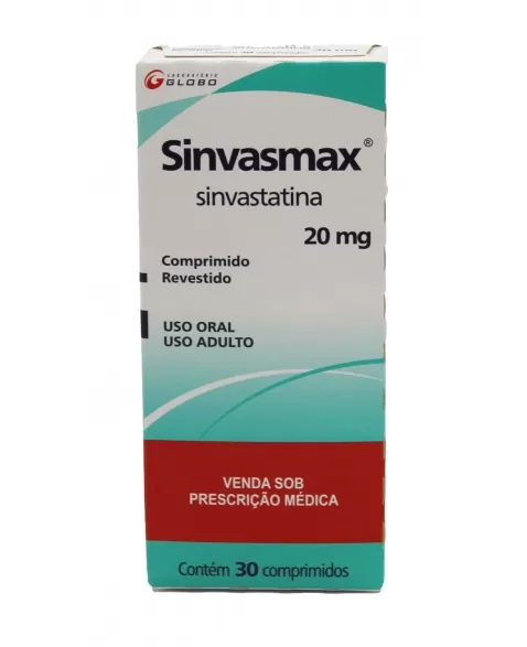 SINVASMAX 20MG C/30COMP (200)