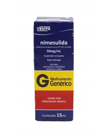 NIMESULIDA 50MG/ML 15ML (100)