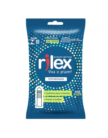 PRESERVATIVO RILEX TEXTURIZADO 03UND(48)