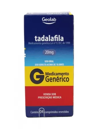 TADALAFILA 20MG C/4COMP (60)