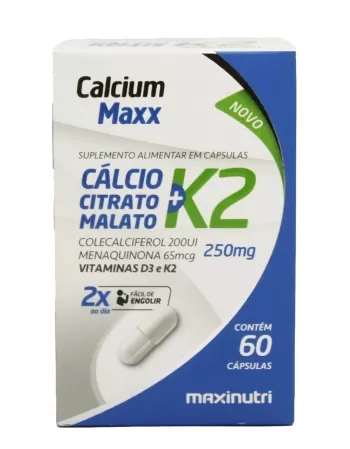 CALCIUM MAXX K2 250MG C/60CAPS