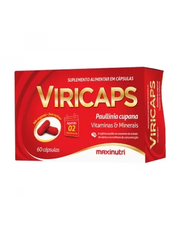 VIRICAPS GUARANA C/60CAPS