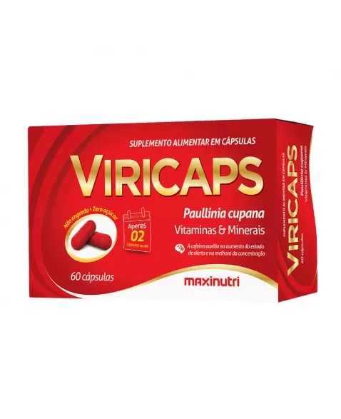 VIRICAPS GUARANA C/60CAPS