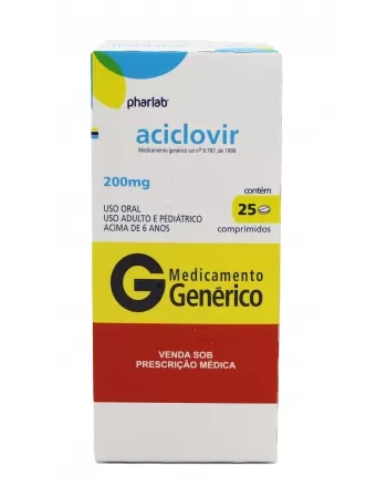 ACICLOVIR 200MG 25COMP (100)