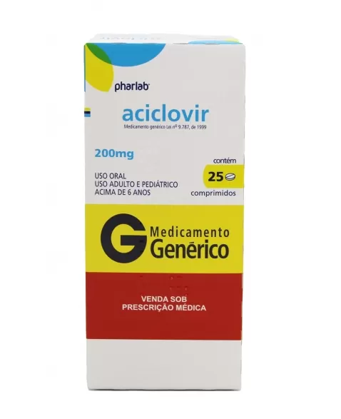 ACICLOVIR 200MG 25COMP (100)