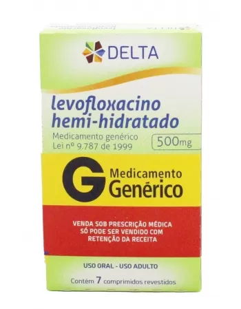 LEVOFLOXACINO 500MG C/7COMP (60)