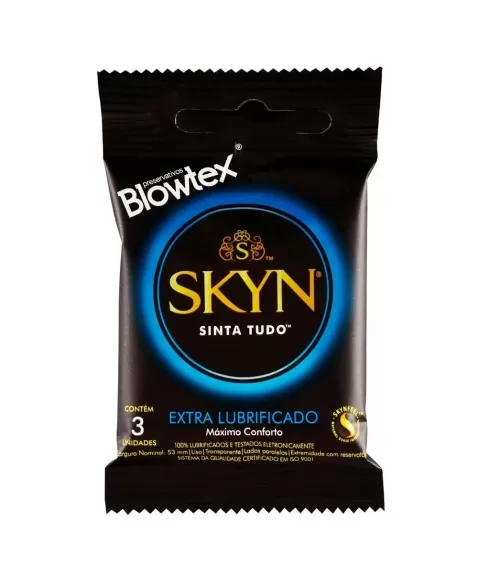 PRESERV SKYN EXTRA LUBRIFICADO 3UND (48)