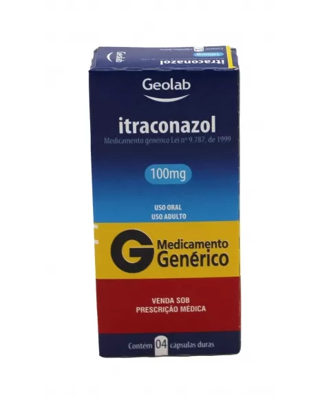 ITRACONAZOL 100MG C/4COMP (60)