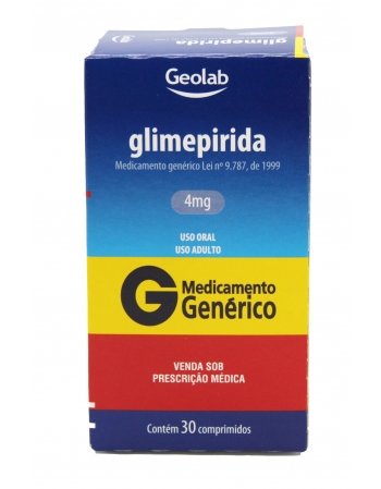 GLIMEPIRIDA 4MG C/30COMP (60)