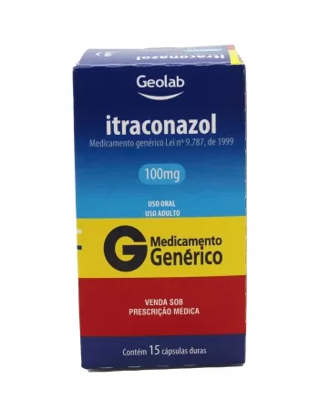 ITRACONAZOL 100MG C/15COMP (60)