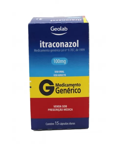 ITRACONAZOL 100MG C/15COMP (60)