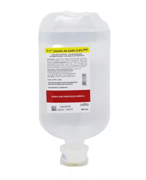 SOLUCAO FISIOLOGICA 500ML S/F(30)