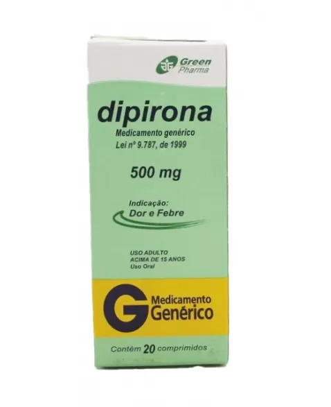 DIPIRONA 500MG C/20COMP (81)