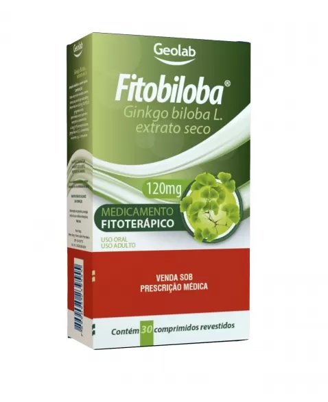 FITOBILOBA 80MG C/30COMP