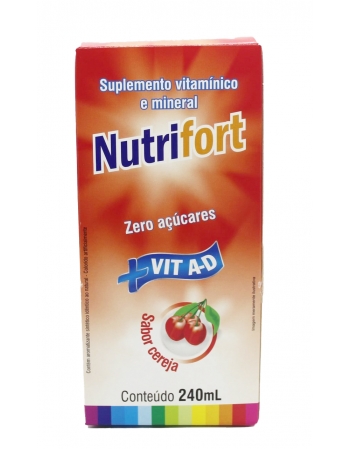 NUTRIFORT A+D CEREJA 240ML (24)