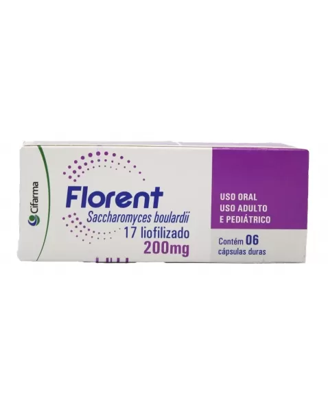 FLORENT 200MG C/6CAPS