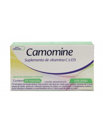 CAMOMINE BABY VITAMINA C&D3 20CAPS (24)