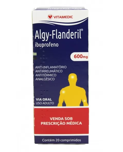 ALGY-FLANDERIL - IBUPROFENO 600MG 20COMP(60)