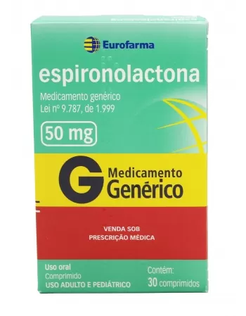 ESPIRONOLACTONA 50MG C/30COMP