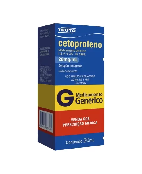 CETOPROFENO SOL 20MG/ML 20ML (100)