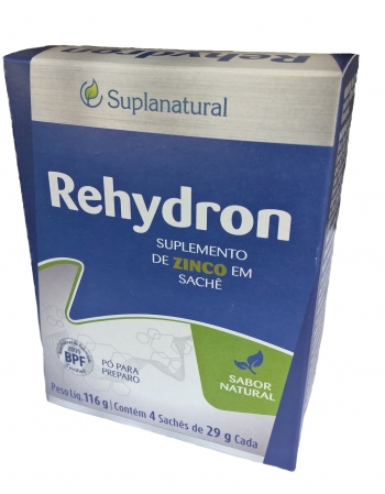 REHYDRON NATURAL 116G C/4 SACHE DE 29G