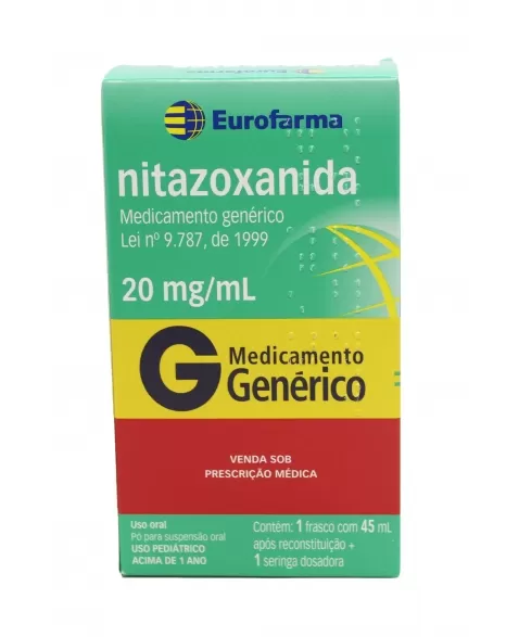 NITAZOXANIDA PO SUSPENSAO MG ML ML SERINGA