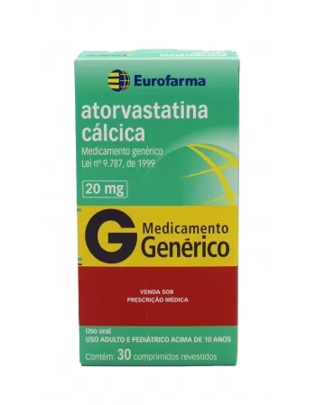 ATORVASTATINA CALCICA 20MG 30COMP