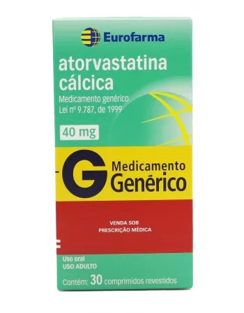 ATORVASTATINA CALCICA 40MG 30COM( 40)