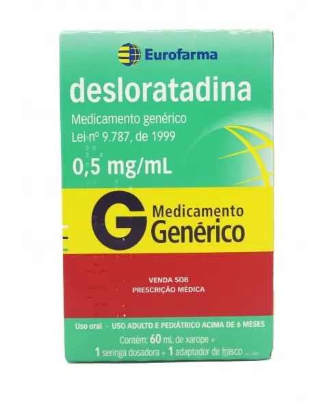 DESLORATADINA 0,5MG/ML 60ML