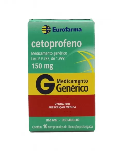 CETOPROFENO 150MG 10COMP (100)