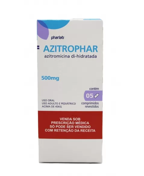 AZITROPHAR 500MG 05COMP