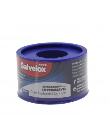 ESPARADRAPO SALVELOX 2,5CMX4,5M IMPERMEAVEL