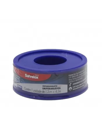 ESPARADRAPO SALVELOX 1,2CMX4,5M IMPERMEAVEL ( 72)