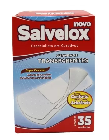 CURATIVO SALVELOX TRANSPARENTE 35UN (48)