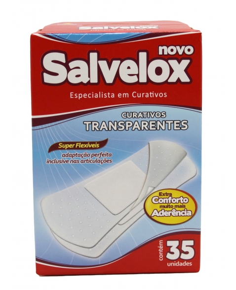 CURATIVO SALVELOX TRANSPARENTE 35UN (48)