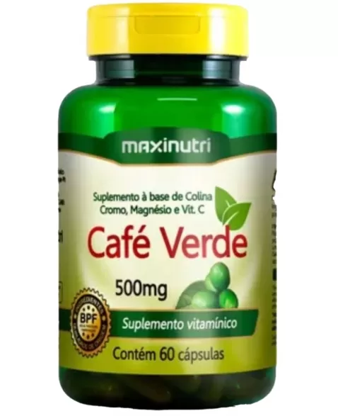 CAFE VERDE (COLINA/CROMO/MAG/VIT.C) 60 CAPS