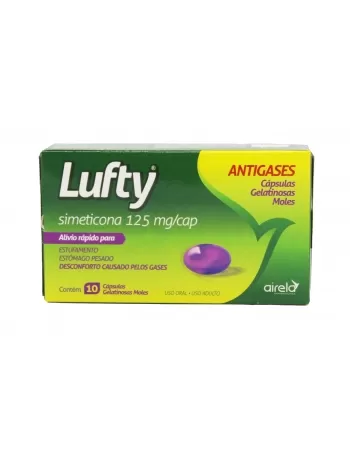 LUFTY-SIMETICONA 125MG 10CAPS (50)