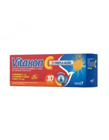 VITAXON C - TRIPLA ACAO 1G EFEV C/10 COMP (120)