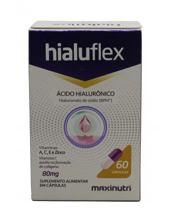 HIALUFLEX- ACIDO HIALURONICO BPM 80MG 60CAPS