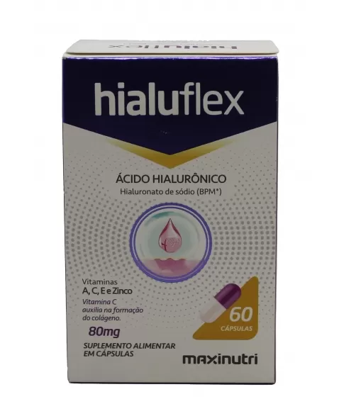 HIALUFLEX- ACIDO HIALURONICO BPM 80MG 60CAPS