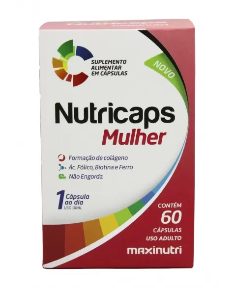 NUTRICAPS MULHER - 60CAPS