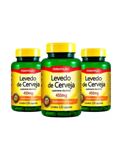 LEVEDO DE CERVEJA 450MG - 120CAPS