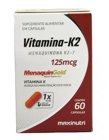 VITAMINA K2 -125MCG(MENAQUIN GOLD) -60CAPS