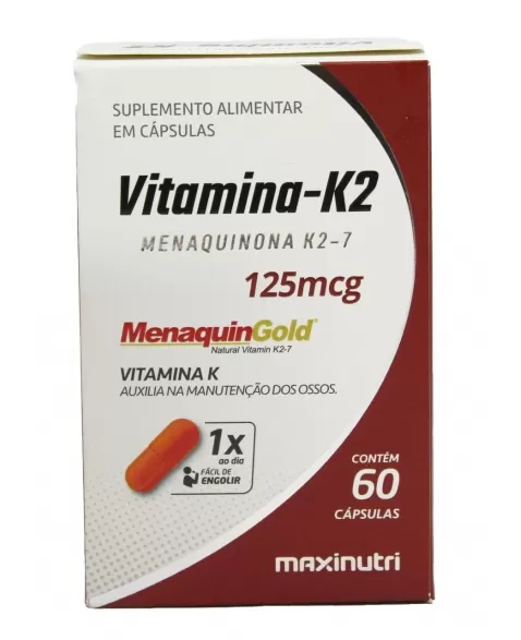 VITAMINA K2 -125MCG(MENAQUIN GOLD) -60CAPS