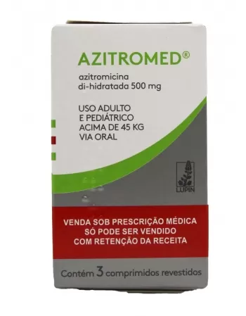 AZITROMED 500MG C/3COMP (100)