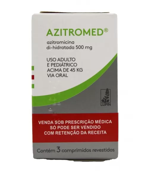 AZITROMED 500MG C/3COMP (100)