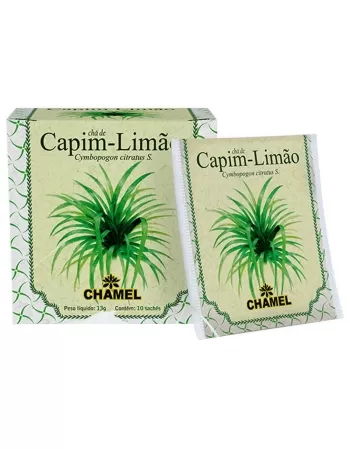 CHA DE CAPIM LIMAO C/ERVA CIDREIRA 13G 10SACHES