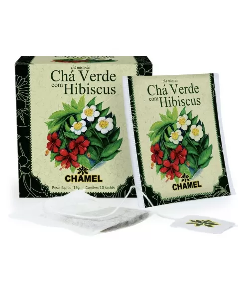 CHA VERDE C/HIBISCUS 15G 10SACHES